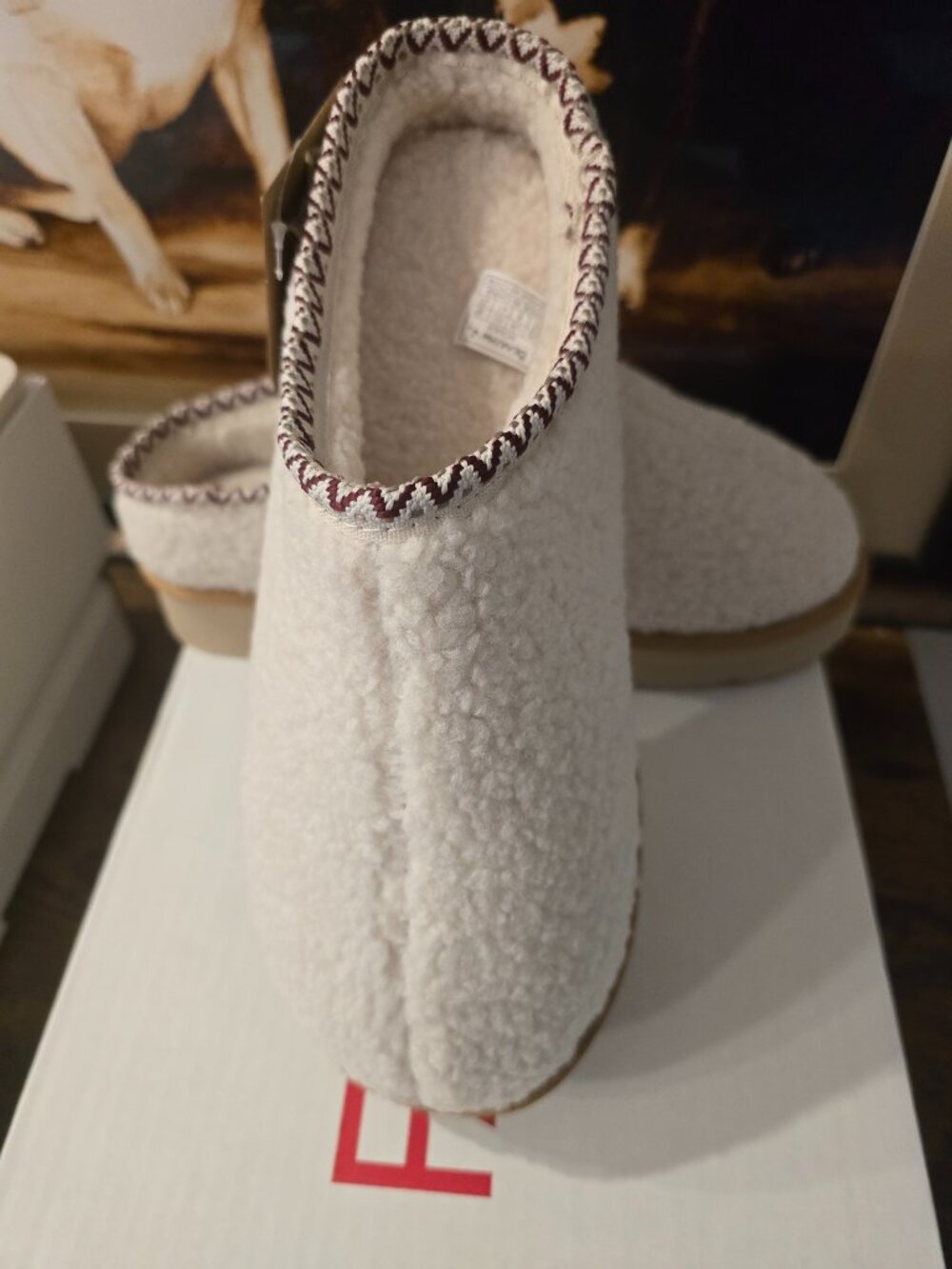 Bearpaw Snuggle Martis Women's Slippers - Winter White - Size 10 US NEW